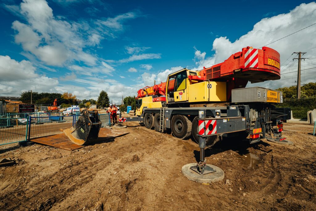 Chantier de construction LGV Canasout Villenave d'Ornon