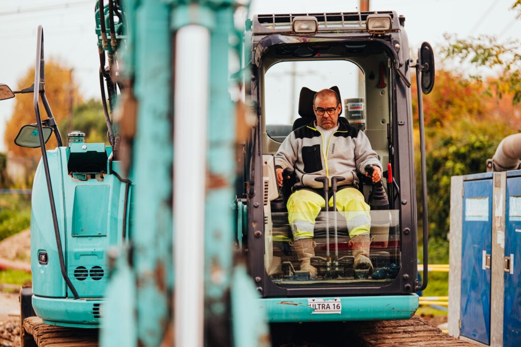 Chantier de construction LGV Canasout Villenave d'Ornon