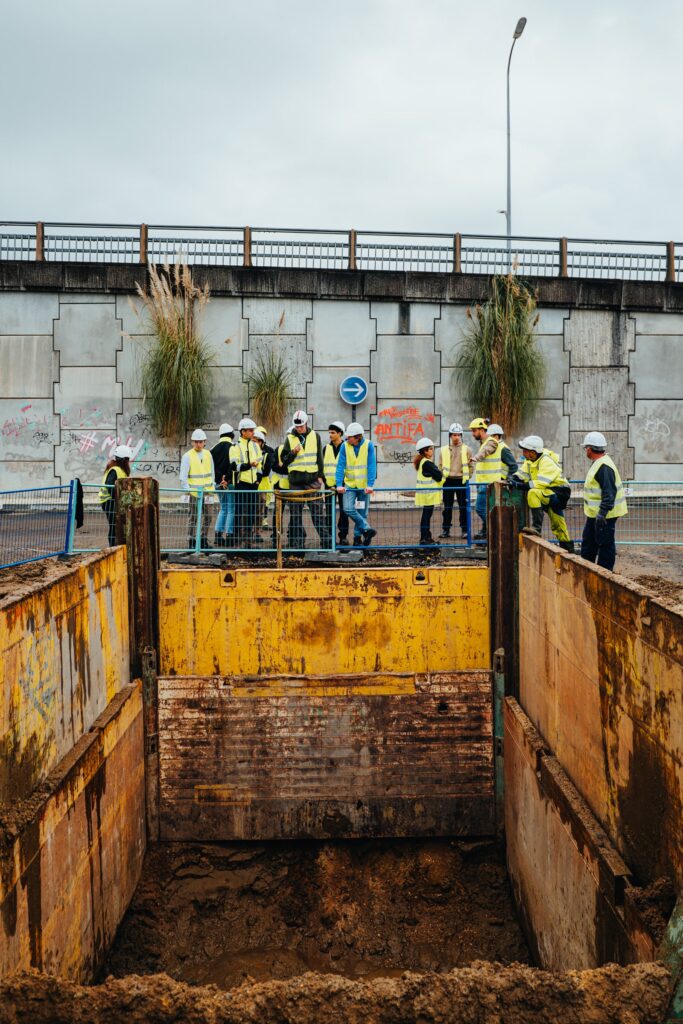 Chantier de construction LGV Canasout Villenave d'Ornon
