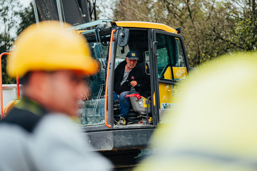 Chantier de construction LGV Canasout Villenave d'Ornon