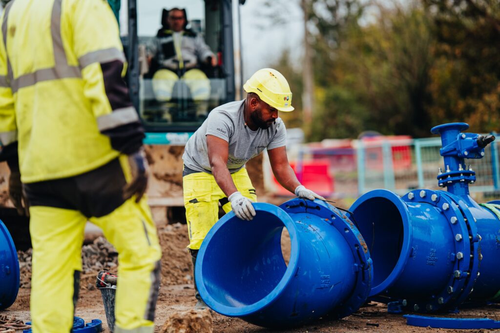 Chantier de construction LGV Canasout Villenave d'Ornon