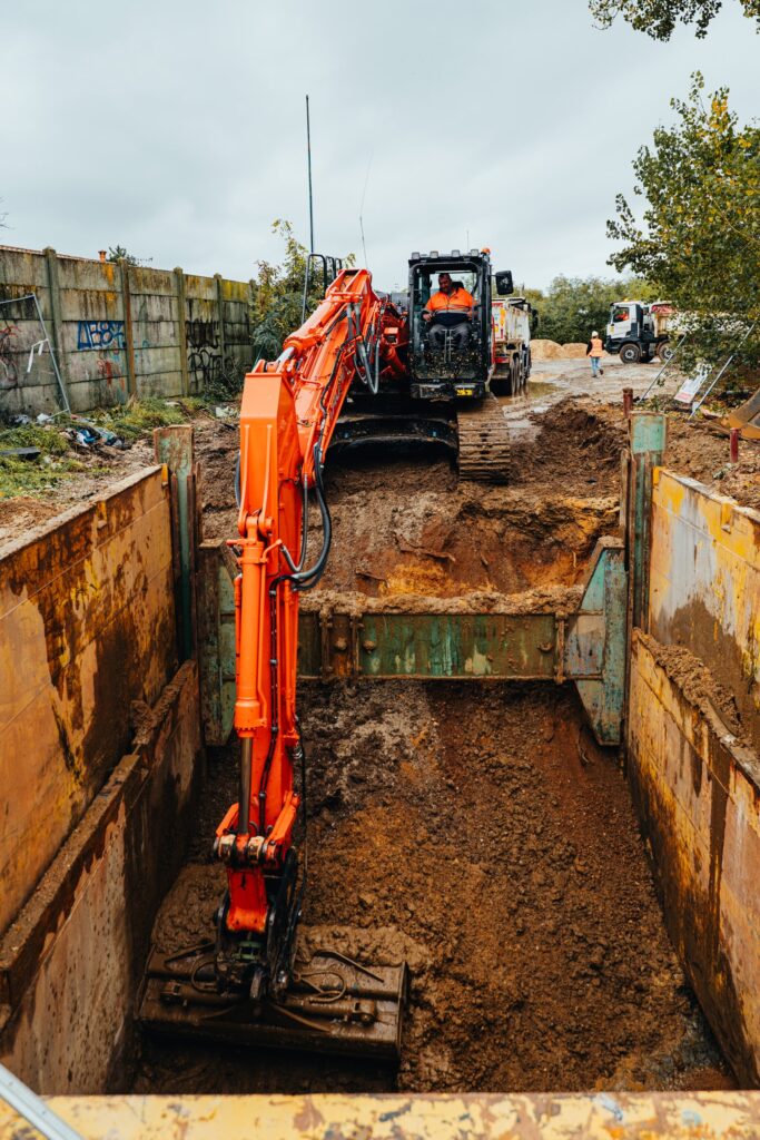 Chantier de construction LGV Canasout Villenave d'Ornon