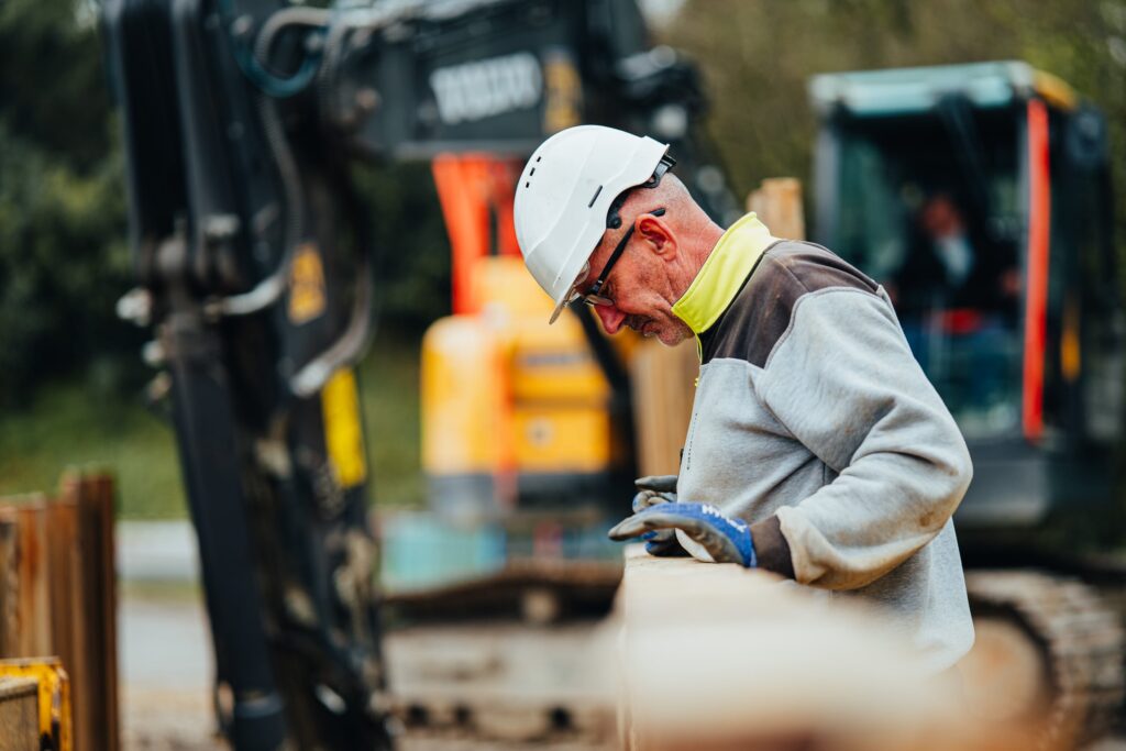Chantier de construction LGV Canasout Villenave d'Ornon