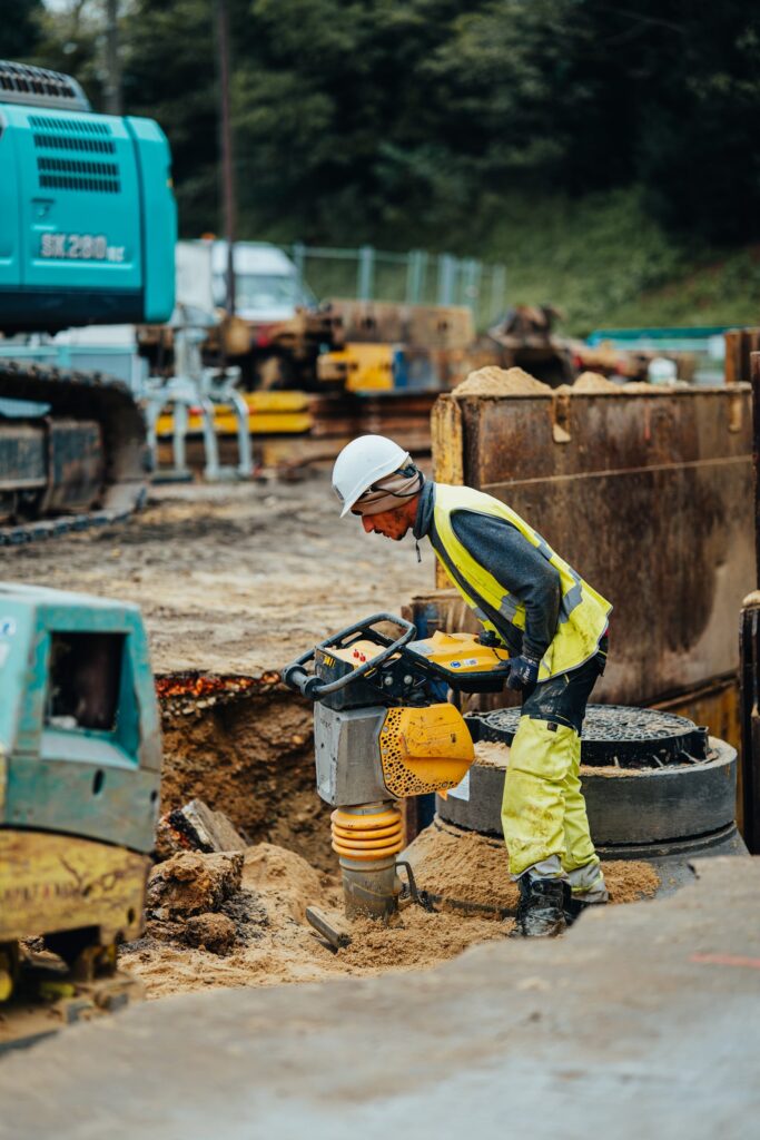 Chantier de construction LGV Canasout Villenave d'Ornon