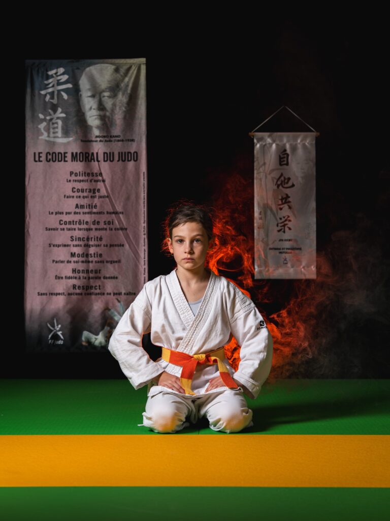 Portrait sportif judoka Villenave d'Ornon