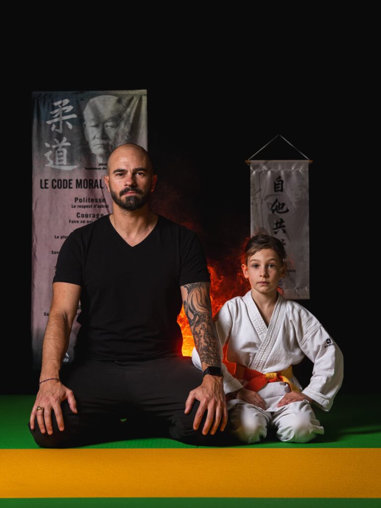 Portrait sportif judoka Villenave d'Ornon