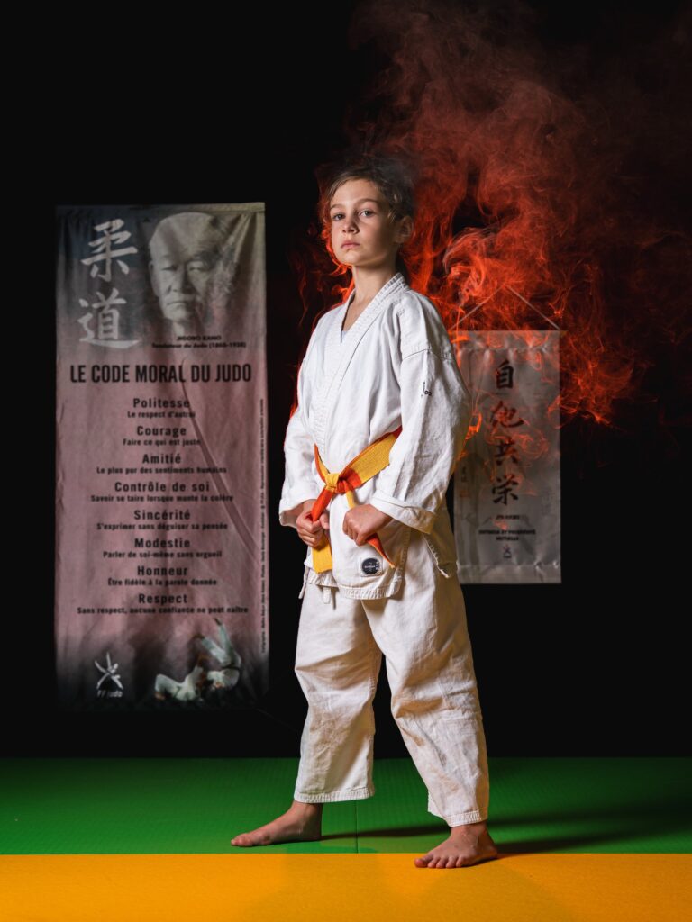 Portrait sportif judoka Villenave d'Ornon