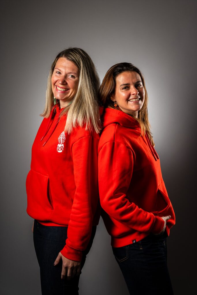 Portrait pro en duo en studio à Bordeaux