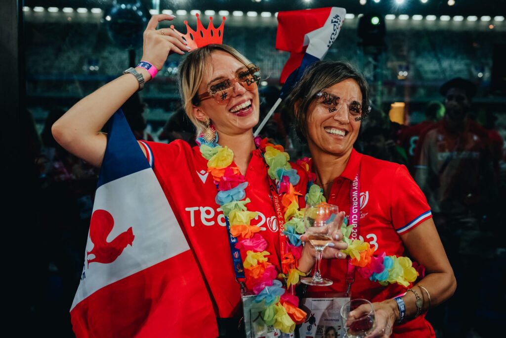 Soirée coupe du monde de Rugby au stade Matmut Atlantique de Bordeaux