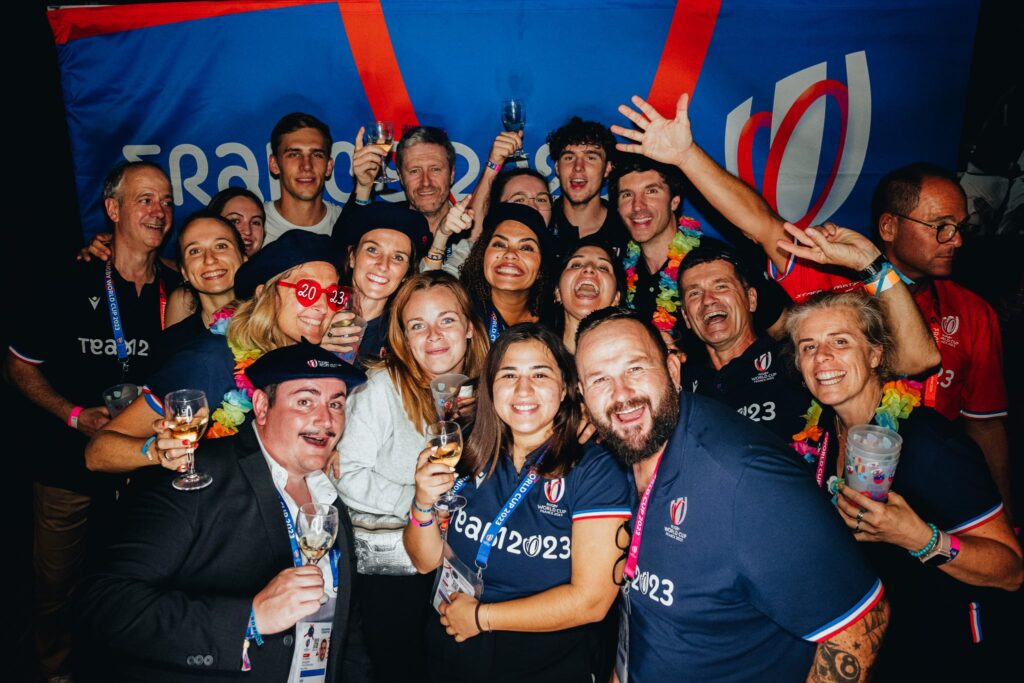 Soirée coupe du monde de Rugby au stade Matmut Atlantique de Bordeaux
