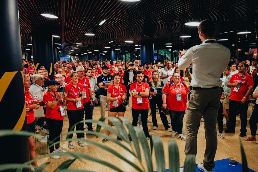 Soirée coupe du monde de Rugby au stade Matmut Atlantique de Bordeaux